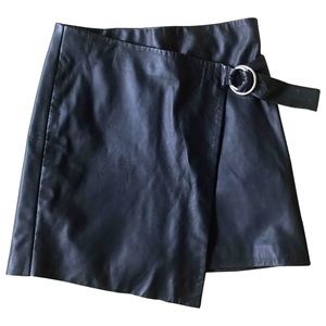 BA&SH Milton Leather Skirt
